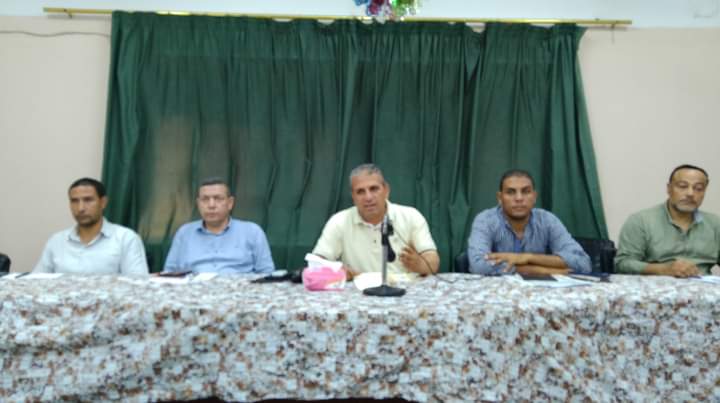 ابو الفتوح يناقش الملفات الهامة ويشدد على مراقبة توافر السلع وضبط الاسواق