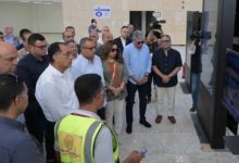 بالصور رئيس الوزراء يتفقد أعمال تطوير مطار سانت كاترين الدوليّ ويتابع أعمال تطوير طريق المطار / كمين النبي صالح