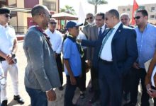 بالصور محافظ جنوب سيناء يتفقد مدرسة الشهيد أحمد منسي للتربية الخاصة بطور سيناء