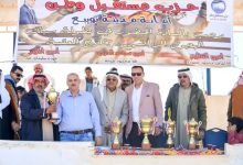 بالصور لتعزيز التراث و تدعيم المسابقات الرياضية، مستقبل وطن نويبع ينظم سباقا للهجن 