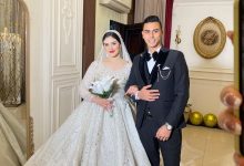 تهنئة قلبية للعروسين