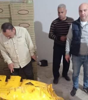 ضبط 37 طن و 500 كيلو زيتون مخلل مجهول المصدر بالعاشر من رمضان 