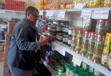 تموين جنوب سيناء تحرير 91محضر منتوع فى حمله مكبرة بمدن المحافظة 