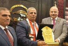 تكريم " أمين العضوية في مدينة رأس سدر "خلال اجتماع أمانة العضوية المركزية لحزب مستقبل وطن